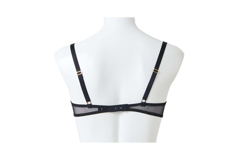 Berthe non-padded 3/4 cup bra - La siréne