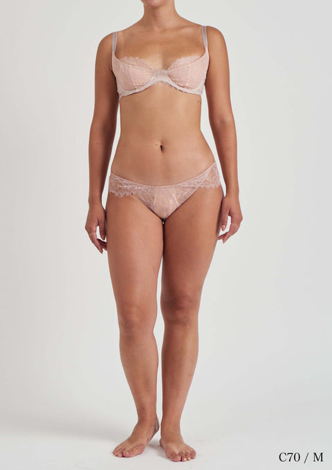 Charlotte 3/4cup non-padded bra - La siréne