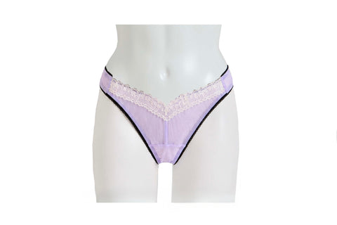 lavande tanga shorts