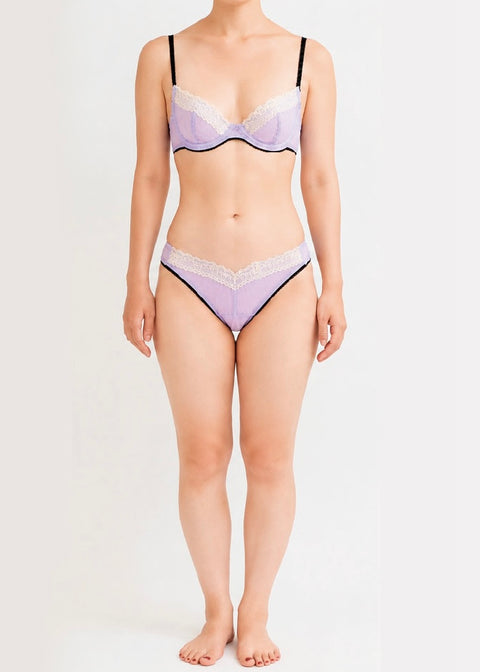 lavande 3/4cup bra