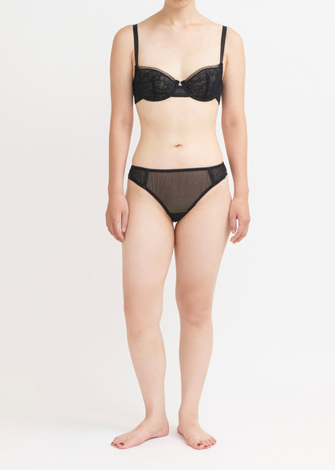 Sable 3/4cup non-padded bra