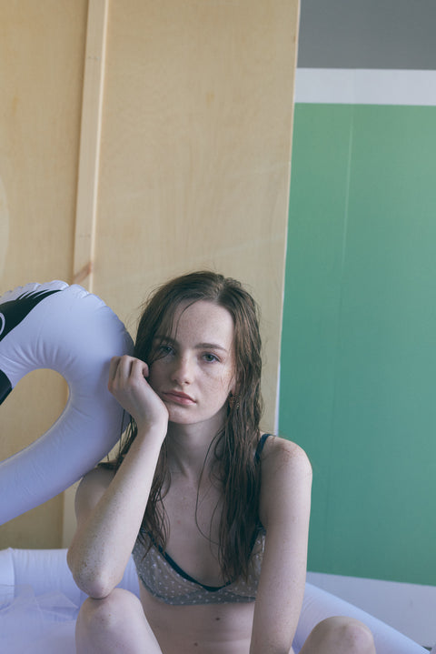 Maya half cup non- padded bra - La siréne