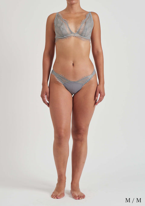 Nadège non-padded half cup bra - La siréne