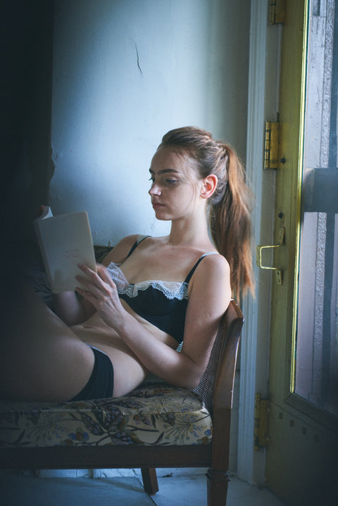 Noah 3/4cup non-padded bra - La siréne