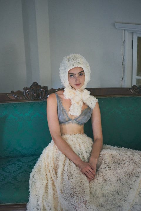 Nadège non-padded half cup bra - La siréne