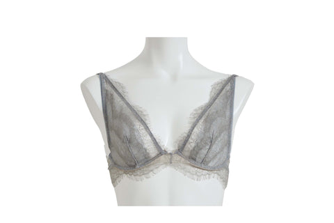 Nadège non-padded half cup bra