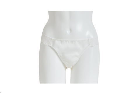 Blanc tanga shorts