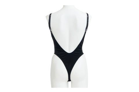 Velours bodysuit