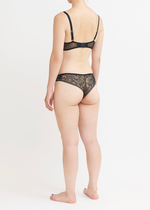 Sable 3/4cup non-padded bra